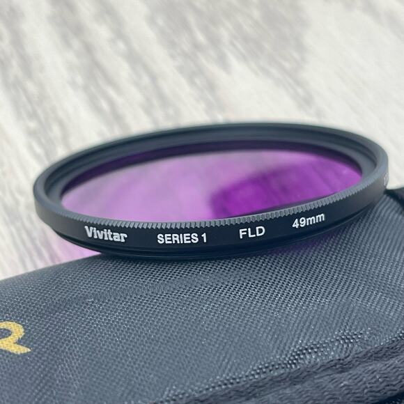 Vivitar Series 1 49mm Multi Coated Filter Kit UV CPL FLD with Storage Case - Picture 4 of 15